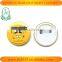 Custom Button Badges With Safety Pin and tin Button Badges