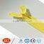 fashion garments zipper , yellow invisible nylon zipper
