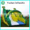 Brand Yushan factory giant inflatable bouncy castle with water slide