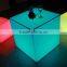 LED Cube with RGB Lighting Cubes Glow furniture Waterproof outdoor light LED Cube Chair