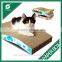 HARD AND SOLID CAT SCRATCHES CARDBOARD