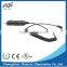 Car cigarette lighter plug with led light to right angle DC5.5*2.1 with slingshot cable
