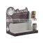 customized DIY mounted plough acrylic wall display for coffee bottle stand