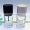 Empty Glass nail polish Bottle with brush and cap new style