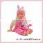 Toys educational silicone doll girl made in china