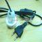 European Standard E14 Plastic Lamp Socket With Ring With Wires 25CM