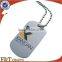 custom bone shaped cut out silver blank dog tags wholesale made in china