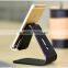 Micro suction aluminum mobile phone holder/stand for all phones and macbook