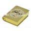 Rectangular Book shaped tin can for saving money
