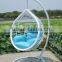 leisure design oval swing chair rattan hanging pod chair