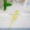 Silicone rubber nylon dental soft bristle clear toothbrush