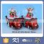 New product resin train shape waterball with Santa Claus for Christmas and home decoration