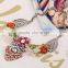 Europe and America Fashion Shine Geometry Resin Gem choker necklace accessories for women hot sale 2015