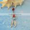costume body jewelry 14 mm hanging dream catcher belly ring