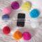 Pompon Gift Wholesale Key Ring 8cm Fur Ball Keychain