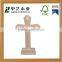 Eco-friendly wooden crafts customizable handmade carved cheap wooden crosses