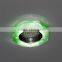 Crystal Jade marble flat spotlight indoor lighting octagon ceiling light downlight led MR16 GU5.3 house decoration side lighting