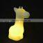 Electronic Giraffe lamp automatic color changed night light LED light