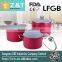 New product 6PCS aluminum ceramic restaurant cookware