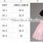 Wholesale oem bowknot pure color kids party clothes girl maxi puffy dress