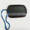 black US Military Army Dog Tag Set with chain and silencer