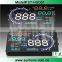 New Universal 5.5" Car A8 Hud Head Up Display with OBD2 Interface Plug Play KM/h MPH Speeding