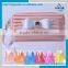2016 New Model Strip Pattern Clear Vinyle PVC Travel Cosmetic Makeup Kit Bag for ladies