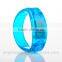 Sound activated LED flashlight wristband LED light up PVC bracelet party promotion gift wristband