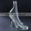 unique shaped high-heeled shoe shaped glass bottle 170ml factory Factory direct sales