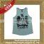 Cheapest crazy Selling custom tank top for sale