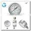 High quality all stainless steel bourdon tube pressure 100mm manometer