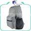Promotional customized folding backpack / outdoor backpack with mesh pocket