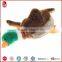 Wholesale custom stuffed plush bird that can fip for pet shop dog toys