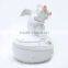 Resin pure angel figurine baby tooth box heart shape jewelry box