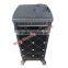 Domestic heating metal sheet material black colour cast iron stove