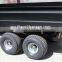 4 wheel tipper type small farm tractor trailer, trailer for hand tractor ,trailer for cars