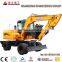 CHINA SMALL MINI WHEEL EXCAVATOR XN80-9