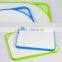 Popular 2-piece plastic chopping blocks set of cutting board