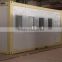 prefabricated flat pack living and office spaces for mobile workers stable container house