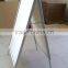 Aluminum portable double side A shape poster stand