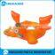 2016 Eco-friendly Orange Cow Inflatable Baby Floating Seat Baby Water Floating Seat Kids Water Ring