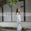 Chinese wind restoring ancient ways is pure color shirt