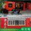 aluminium frame cabin shop showroom container restaurant