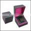 New Design Luxury Leather Storage Boxes, Knit Pattern and Stitches Leather Watch Box