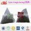 OEM Biodegradable Triangle Shaped Teabag Nylon Mesh Pyramid Tea Bags With String Pyramid Tea Bag