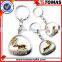 Hot Sale Brand OEM Round Shaped Custom Metal Keychain