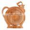 Wedding Gift Craft Bamboo Wood Fruit Vegetable Bowl Display Basket Holder Collapsible Folding Oval