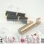 Elegant 13ml glossy surface bronze color fragrance purse atomizer