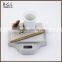 16250 wall-mounted vintage toilet brush holder zinc alloy bathroom accessories