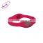 Short time delivery superior service motion sensor led silicon wristbands bracelets